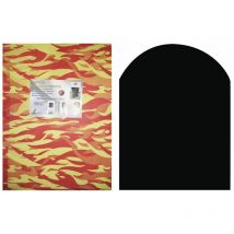 protecteur de sol Plateforme 80x90 cm. sous poêle à granulés bois