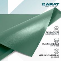Karathomeliving - Tapis de protection pour sols durs Neo Disponible en plusieurs couleurs Vert 114 x 450 cm