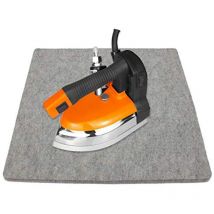 Tapis de repassage portable pour voyage, résistance aux hautes températures, tapis de repassage en laine, tapis de repassage lisse, idéal pour