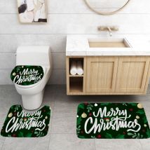 Tapis de salle de bain 3 pièces, tapis de baignoire antidérapant ultra doux et tapis de bain absorbant, tapis de salle de bain, tapis de bain pour