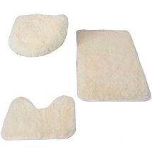 Feiyue - Tapis de salle de bain, baignoire, tapis de bain absorbant, tapis en peluche