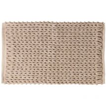Tapis de bain 50x75cm colorama beige naturel - 5five
