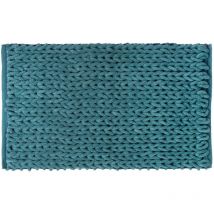 Tapis de bain 50x75cm colorama bleu pétrole - 5five
