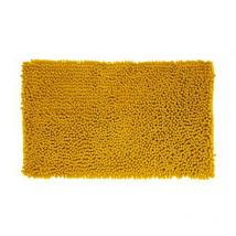 Tapis de Salle De Bain Maxi 'Chenille' 50x80cm Jaune