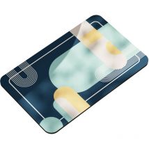 Tapis de salle de bain super absorbant, tapis absorbant en boue de diatomées, tapis antidérapant pour salle de bain, tapis de porte de toilette à