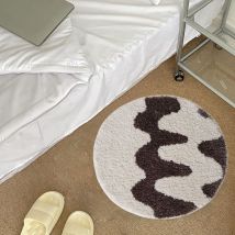 Feiyue - Tapis de salle de bain Tapis absorbant l'eau Tapis antidérapant utilisé dans la salle de bain, la douche, la chambre, etc. Tapis de bain en
