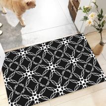 Tapis de salle de bain, tapis de salle de bain à séchage rapide, tapis de bain en mousse à mémoire de forme, tapis de bain pour sol de salle de bain,