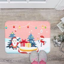 Feiyue - Tapis de salle de bain, tapis de salle de bain à séchage rapide, tapis de sol pour la maison, tapis pour entrée, chambre, cuisine, salle de