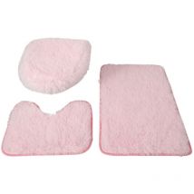Feiyue - Tapis de salle de bain ultra doux et antidérapant, tapis absorbant pour baignoire