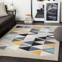 Surya - Tapis Scandinave Moderne Multicolore/Gris 200x275 cm