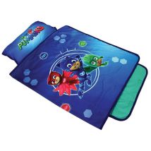 Tapis de sieste – 712975 – Nomade motif Pyjamasques bleu – Longueur 121 cm, Largeur 55 cm, 100% polyester – CIJEP