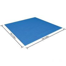 Tapis de sol 488x488 cm pour Piscines tubulaires Bestway 58003