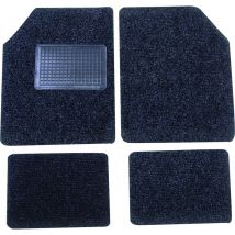 Tapis de sol auto moquette + talonnette 4 pièces - S09750