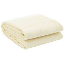 Tapis de sol de camping crème 2,5x2 m