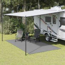 Tapis de tente gris clair 4x2,5 m
