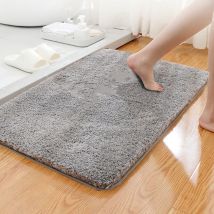 Tapis de sol de salle de bain, porte de salle de bain, tapis de porte absorbant, tapis de toilette antidérapant, tapis de toilettes, tapis d'entrée à