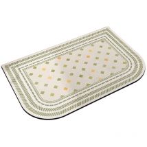 Feiyue - Tapis de sol épais et absorbant, antidérapant, pour porte de salle de bain