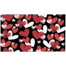 Feiyue - Tapis de sol personnalisé antidérapant pour porte d'entrée, absorbant, pour salle de bain, cuisine, porche, durable, pour chambre à coucher,