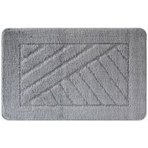 Tapis de bain first gris