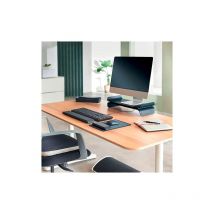 Tapis de souris Leitz Ergo avec repose-poignet réglable - gris foncé