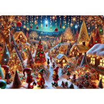 Tapis de souris lutins de Noël - CBKréation