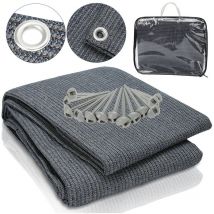 Jopassy - Tapis de tente Tapis de camping Tapis extérieur Tapis de sol 400x400cm