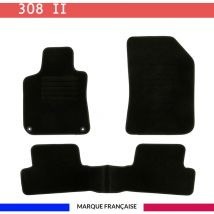 Tapis de voiture - Sur Mesure pour 308 (2013 - 2021) - 3 pièces - Tapis de sol antidérapant pour automobile