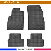 Autosweet - Tapis de voiture - Sur Mesure pour astra (2010 - 2015) - 4 pièces - Tapis de sol antidérapant pour automobile - Souple