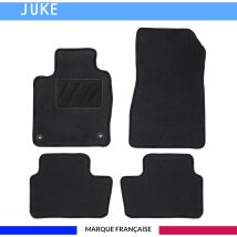 Tapis de voiture - Sur Mesure pour JUKE (dès 08/2019) - 4 pièces - Tapis de sol antidérapant pour automobile