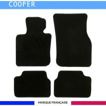 Tapis de voiture - Sur Mesure pour mini one et mini cooper F56 3 portes (dès 2013) - 4 pièces - Tapis de sol auto antidérapant