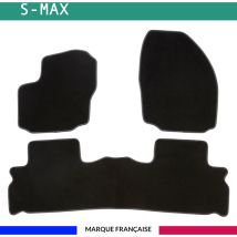 Tapis de voiture - Sur Mesure pour S-MAX (2006 - 2014) - 3 pièces - Tapis de sol antidérapant pour automobile