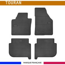 Autosweet - Tapis de voiture - Sur Mesure pour touran (2003 - 2006) - 4 pièces - Tapis de sol antidérapant pour automobile - Souple
