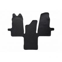 Tapis de voiture utilitaire - Sur Mesure pour FORD Transit (De 04/2010 à 03/2014) - 1 pièce - Tapis de sol antidérapant pour utilitaire - Souple