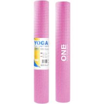 Tapis de yoga – 173,5 x 61 cm – PVC antidérapant – Rose
