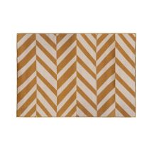 Tapis Déco Imprimé 'Colyn' 120x160cm Ocre