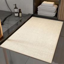 Feiyue - Tapis d'entrée de luxe, tapis de sol de salon antidérapant, résistant aux taches, lavable en machine, pour entrée, jardin, couloir, salle de