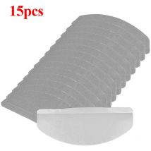 Yongqing - Tapis d'escalier auto-adhésif 15 pcs 65 x 21 x 4 cm Gris clair