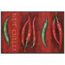 Wash+dry - Tapis de couloir hotli 60x180 rouge