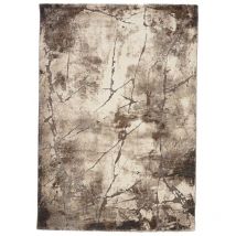 Unamourdetapis - Tapis salon et chambre 120x170 gris rectangle tissé motif abstrait tersore