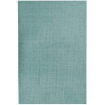 Unamourdetapis - Tapis chambre Ø100cm vert rond fait main motif uni neo uni