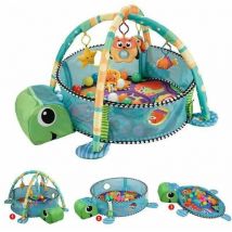 Keepbuying - Tapis d'eveil Bébé evolutif,Tapis de jeu Dès la naissance,Piscine à Balles Tapis D'eveil Avec 30 Balles