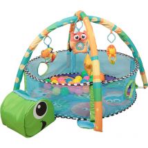 Sifree - Tapis d'eveil bebe pour fille garçon,Piscine à Balles Bebe Tapis D'eveil Avec 30 Balles,Tapis de jeu