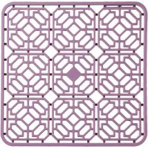 Tapis d'évier en silicone pour évier de cuisine Grille de protection pliable résistante à la chaleur Grille de séchage antidérapante pour fond