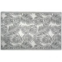 Aubry Gaspard - Tapis d'extérieur en polypropylène 120 x 180 cm Exotique - Gris