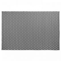 Solys - Tapis d'extérieur polypropylène gris 230 x 160 cm