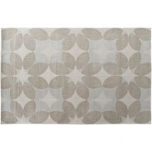 Dkd Home Decor - Tapis Polyester 200X290X0,9 1850 Gsm Circul Beige