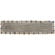 Tapis Jean Jute 60X240X1 2100 Gsm Couloir Marron