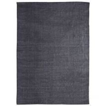 Thedecofactory - vintage used - Tapis effet délavé noir 120x170
