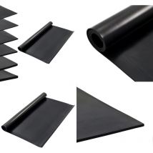 Tapis en caoutchouc antidérapant 1,2x2 m 4 mm Lisse - Tapis De Sol - Tapis Caoutchouc - Tapis Antidérapant - Protection Sol - Protection Voiture