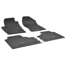 Tapis en caoutchouc DirtGuard pour Nissan Pathfinder, Nissan NP300 Navara Facelift 2007- auj.